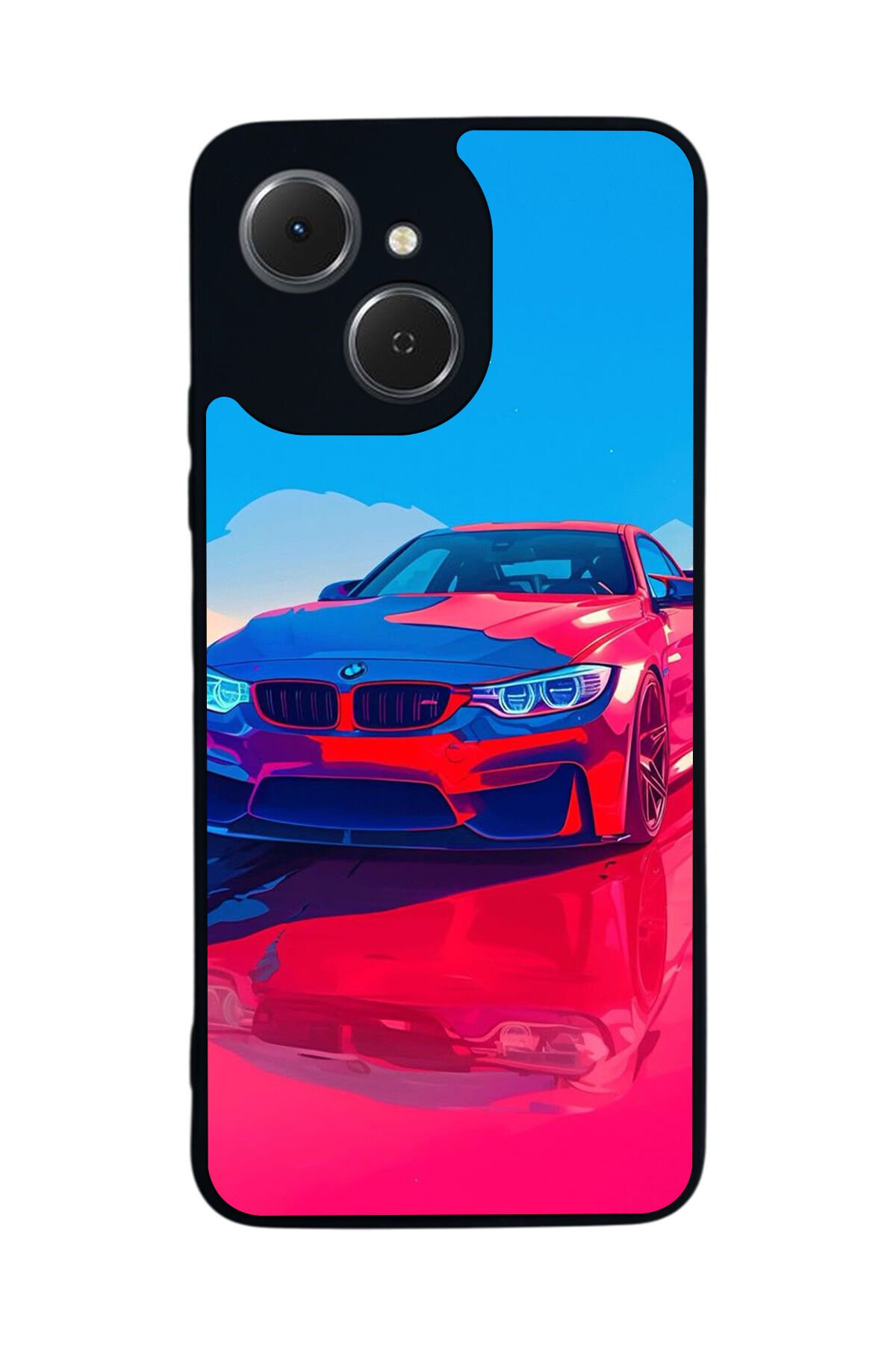 Tecno Spark 40C Uyumlu BMW Tasarımlı Glossy Premium Kılıf