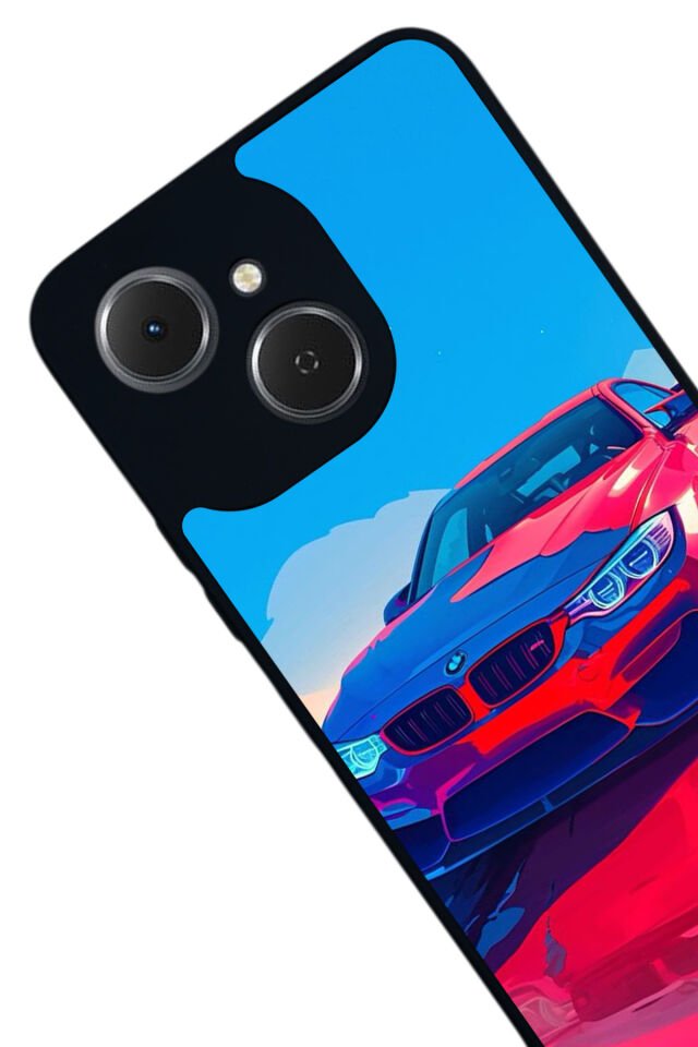 Tecno Spark 40C Uyumlu BMW Tasarımlı Glossy Premium Kılıf