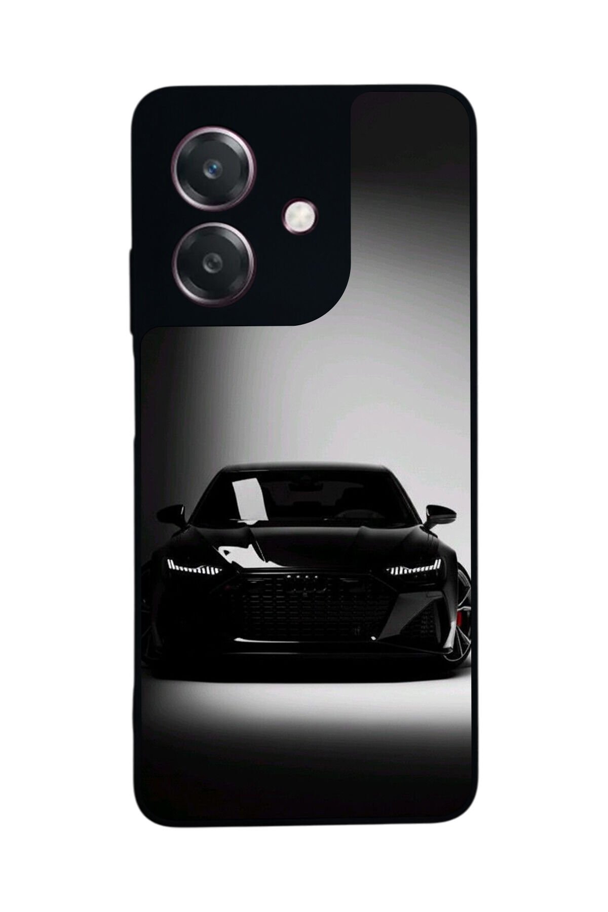 Oppo A3 5G Uyumlu Audi Tasarımlı Glossy Premium Kılıf