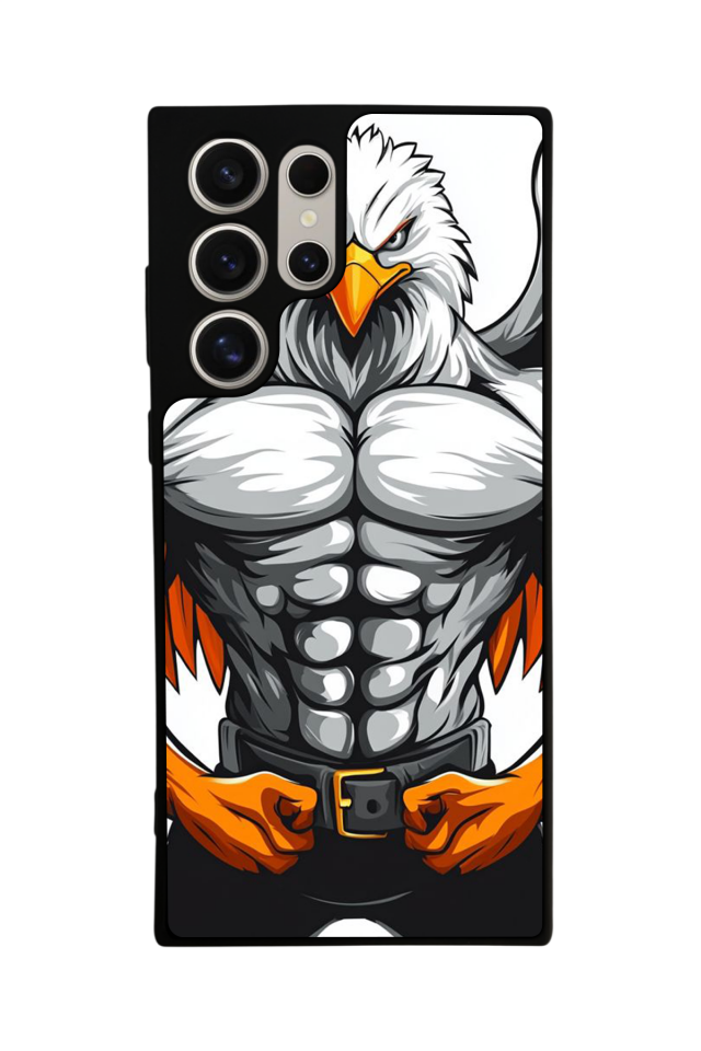 Samsung Galaxy S24 Ultra Uyumlu Besiktas Tasarımlı Glossy Premium Kılıf