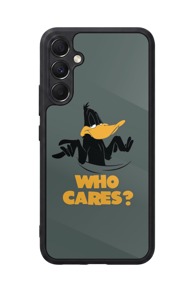 Samsung Galaxy A34 Uyumlu Daffy duck Tasarımlı Glossy Premium Kılıf