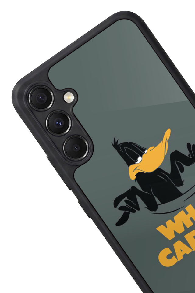Samsung Galaxy A34 Uyumlu Daffy duck Tasarımlı Glossy Premium Kılıf