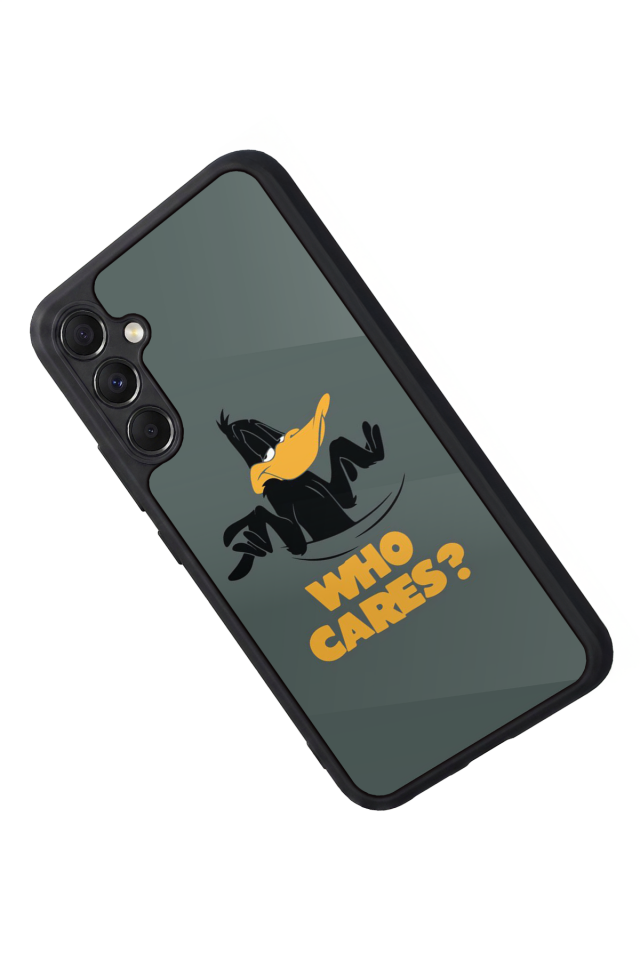 Samsung Galaxy A34 Uyumlu Daffy duck Tasarımlı Glossy Premium Kılıf