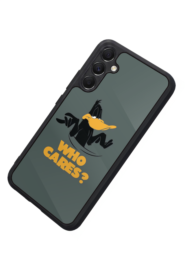 Samsung Galaxy A34 Uyumlu Daffy duck Tasarımlı Glossy Premium Kılıf