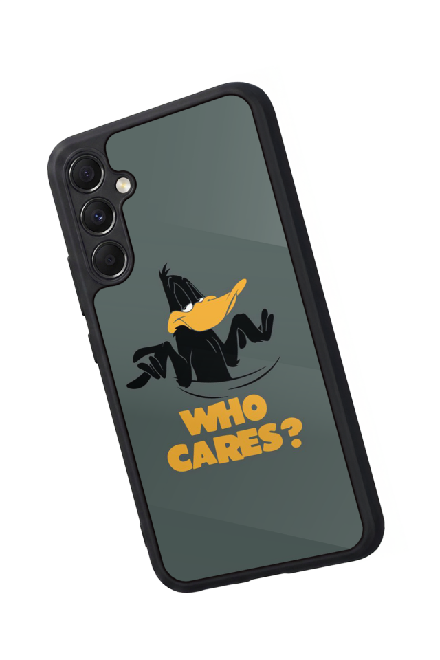 Samsung Galaxy A34 Uyumlu Daffy duck Tasarımlı Glossy Premium Kılıf