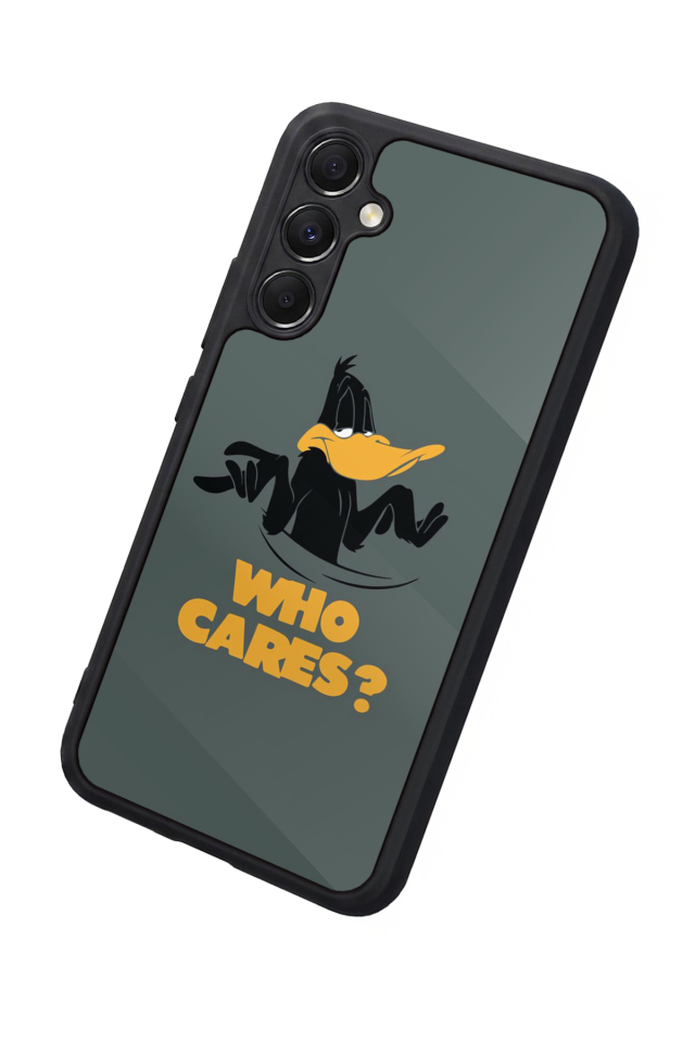 Samsung Galaxy A34 Uyumlu Daffy duck Tasarımlı Glossy Premium Kılıf
