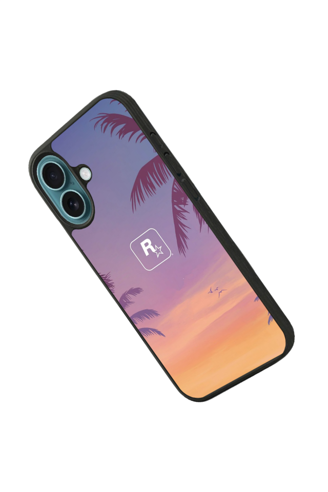 iPhone 16 Plus Uyumlu GTA Tasarımlı Glossy Premium Kılıf