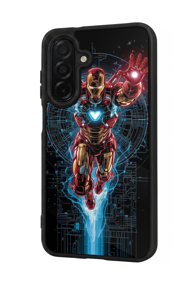 Samsung Galaxy A36 Uyumlu Iron Man ( Demir Adam ) Tasarımlı Glossy Premium Kılıf