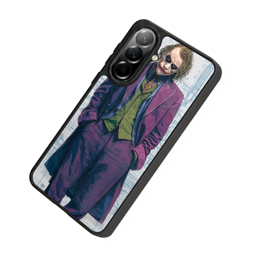 Samsung Galaxy A37 Uyumlu Joker Tasarımlı Glossy Premium Kılıf