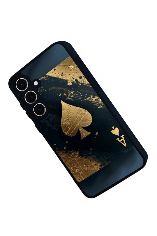 Samsung Galaxy S24 FE Uyumlu Kart Tasarımlı Glossy Premium Kılıf
