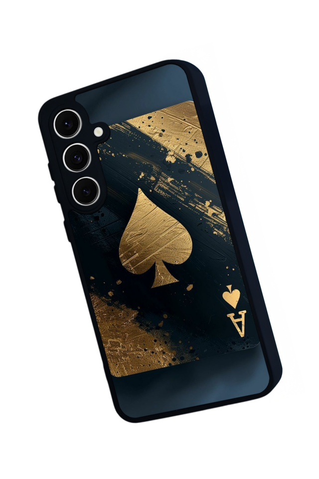 Samsung Galaxy S24 FE Uyumlu Kart Tasarımlı Glossy Premium Kılıf