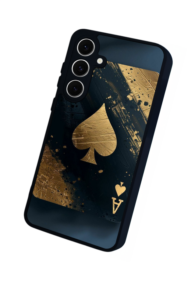 Samsung Galaxy S24 FE Uyumlu Kart Tasarımlı Glossy Premium Kılıf