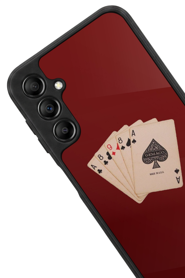 Samsung Galaxy A14 Uyumlu Kart Tasarımlı Glossy Premium Kılıf