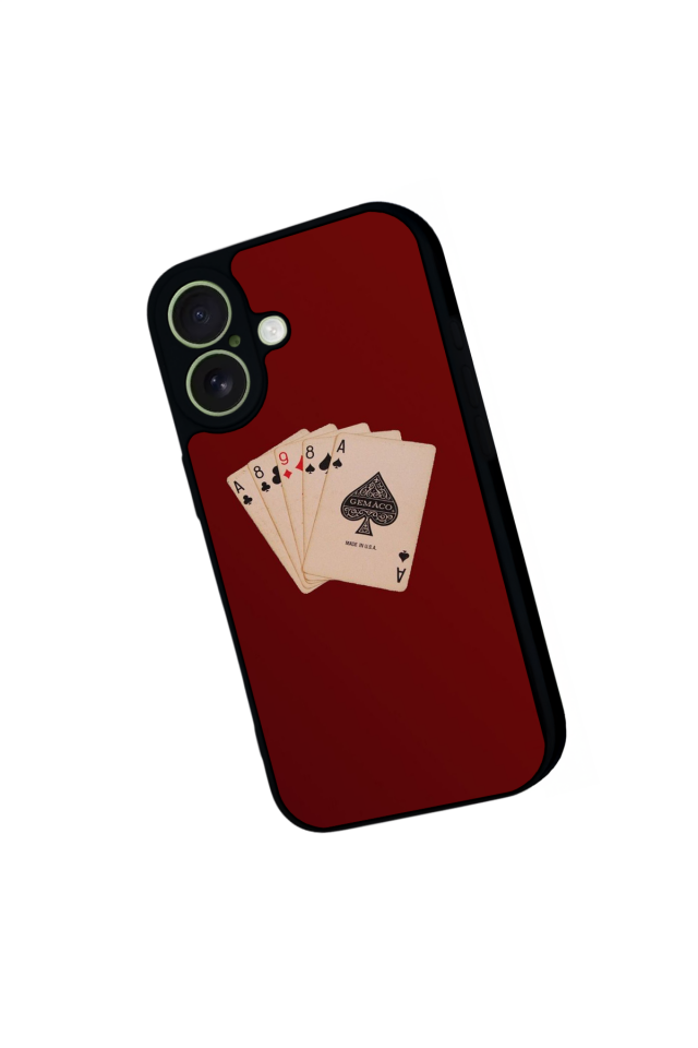 iPhone 17 Uyumlu Kart Tasarımlı Glossy Premium Kılıf