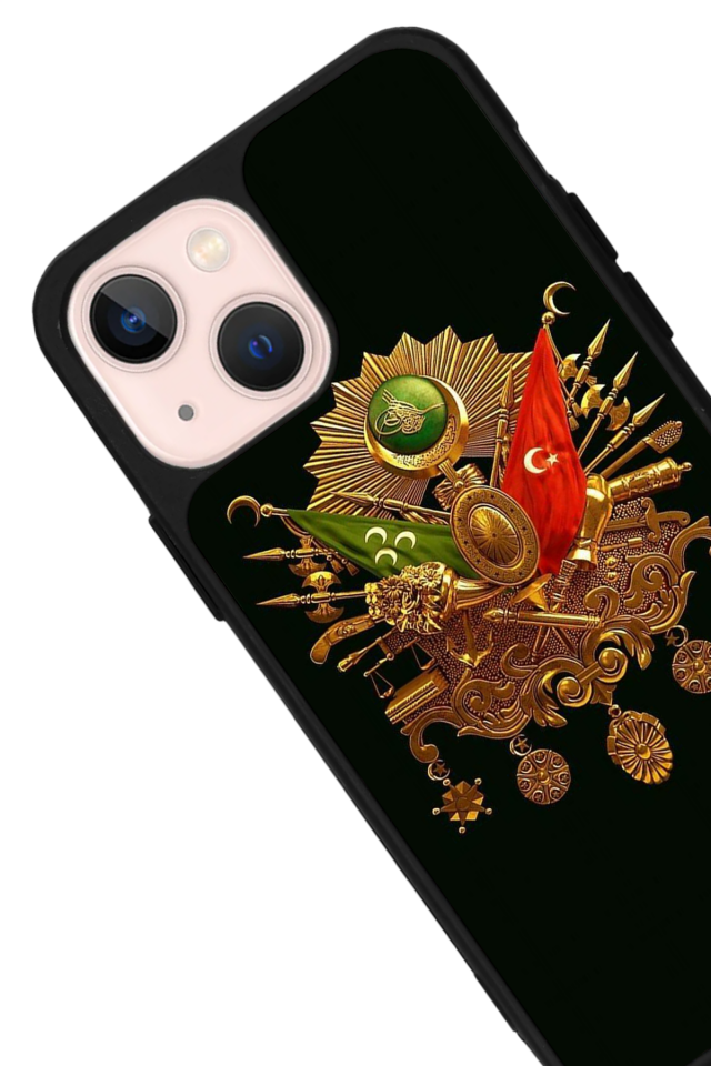iPhone 15 Uyumlu Osmanli Tugrasi Tasarımlı Glossy Premium Kılıf