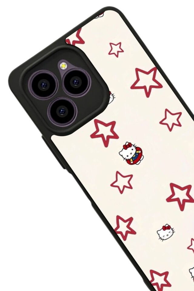 Omix X6 Uyumlu HelloKitty Tasarımlı Glossy Premium Kılıf