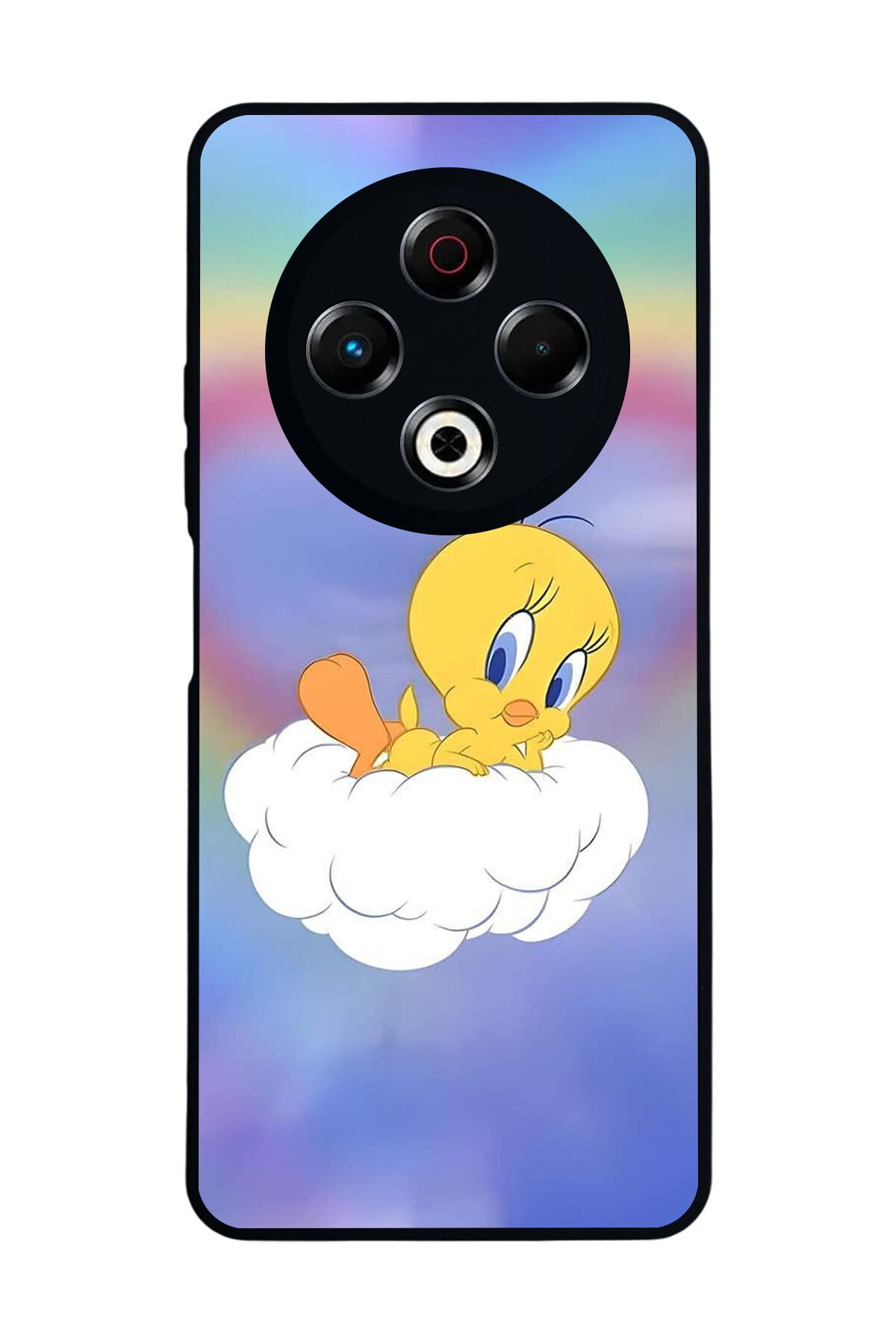 Tecno Spark 30 Uyumlu Tweety Tasarımlı Glossy Premium Kılıf