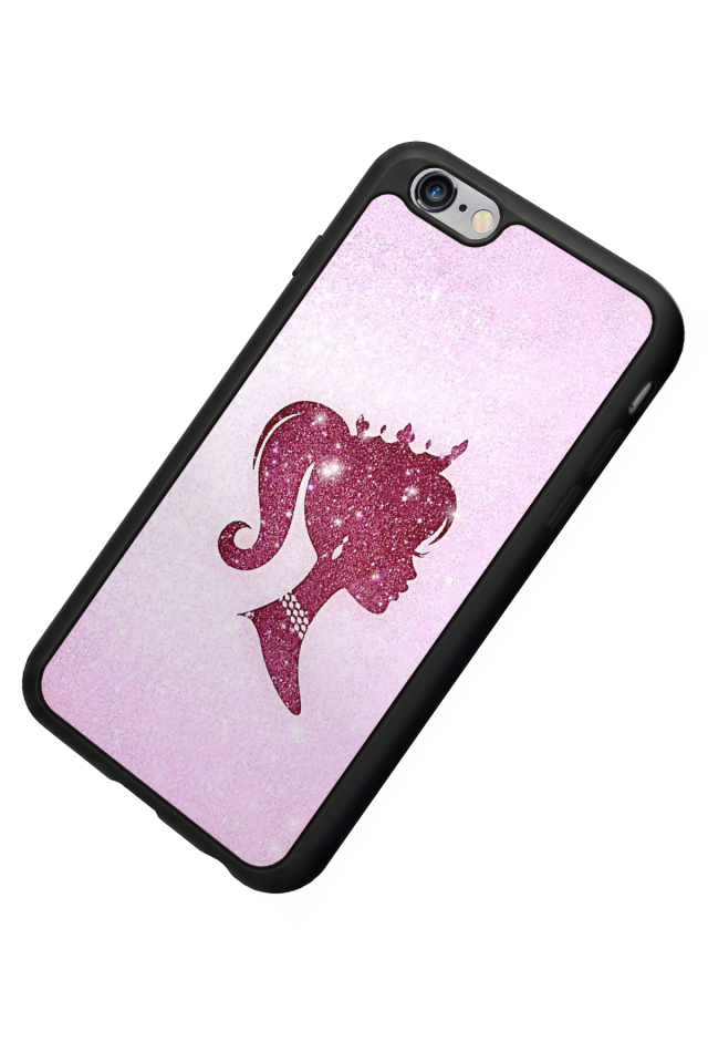 iPhone 6s Plus Uyumlu Barbie Tasarımlı Glossy Premium Kılıf