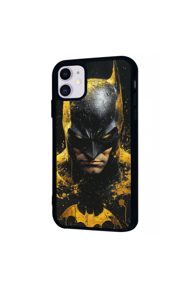 iPhone 11 Uyumlu Batman Tasarımlı Glossy Premium Kılıf