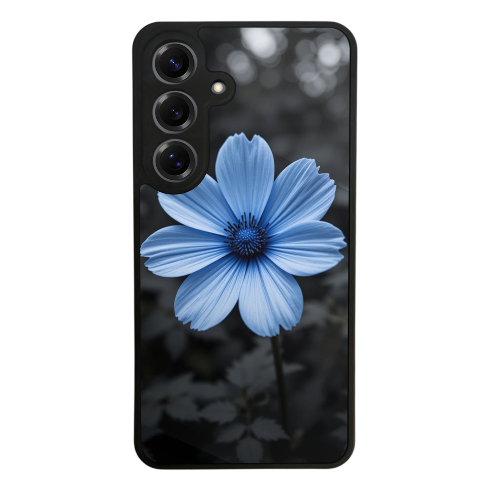 Samsung Galaxy S25 Uyumlu Cicek Tasarımlı Glossy Premium Kılıf