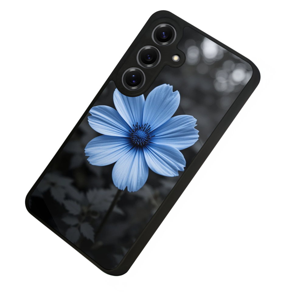 Samsung Galaxy S25 Uyumlu Cicek Tasarımlı Glossy Premium Kılıf
