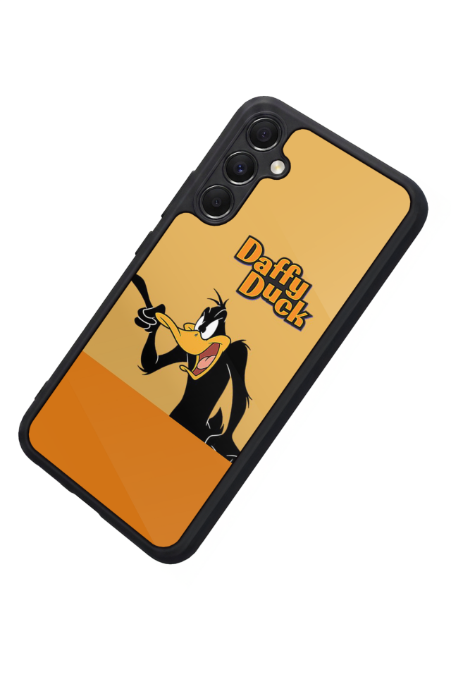 Samsung Galaxy A34 Uyumlu Daffy duck Tasarımlı Glossy Premium Kılıf