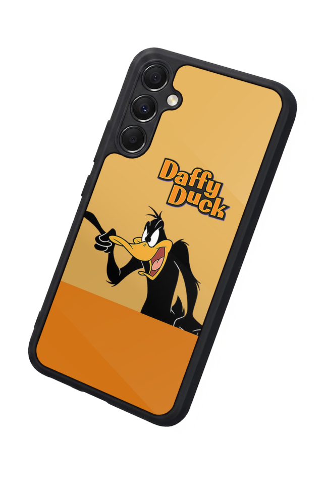 Samsung Galaxy A34 Uyumlu Daffy duck Tasarımlı Glossy Premium Kılıf