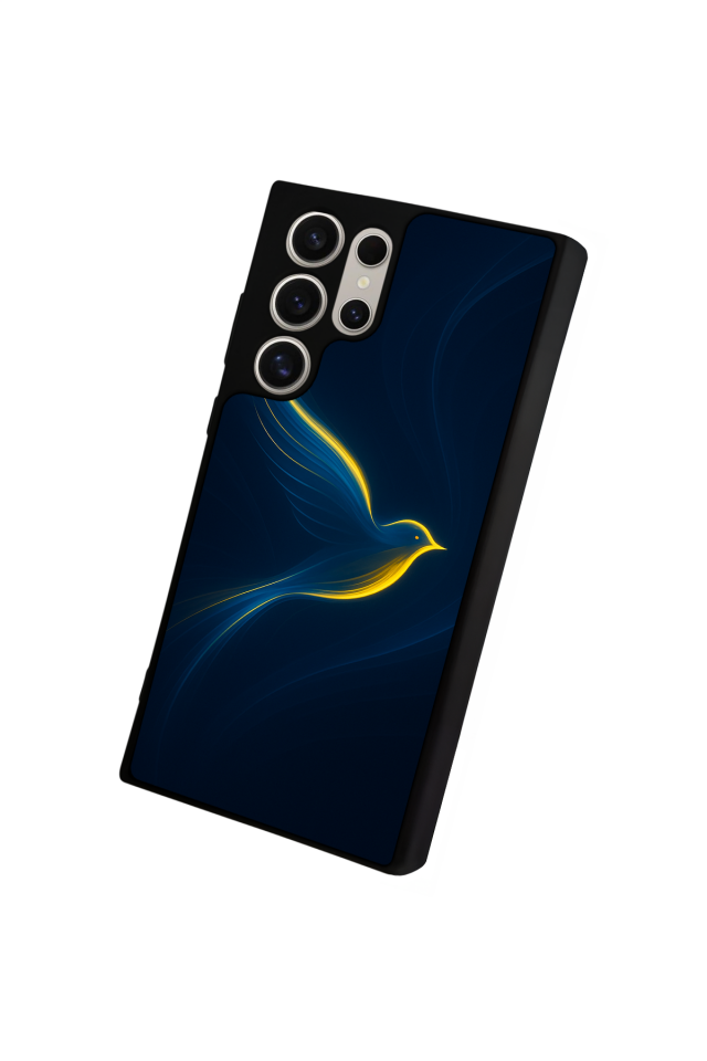 Samsung Galaxy S22 Ultra Uyumlu Fenerbahce Tasarımlı Glossy Premium Kılıf