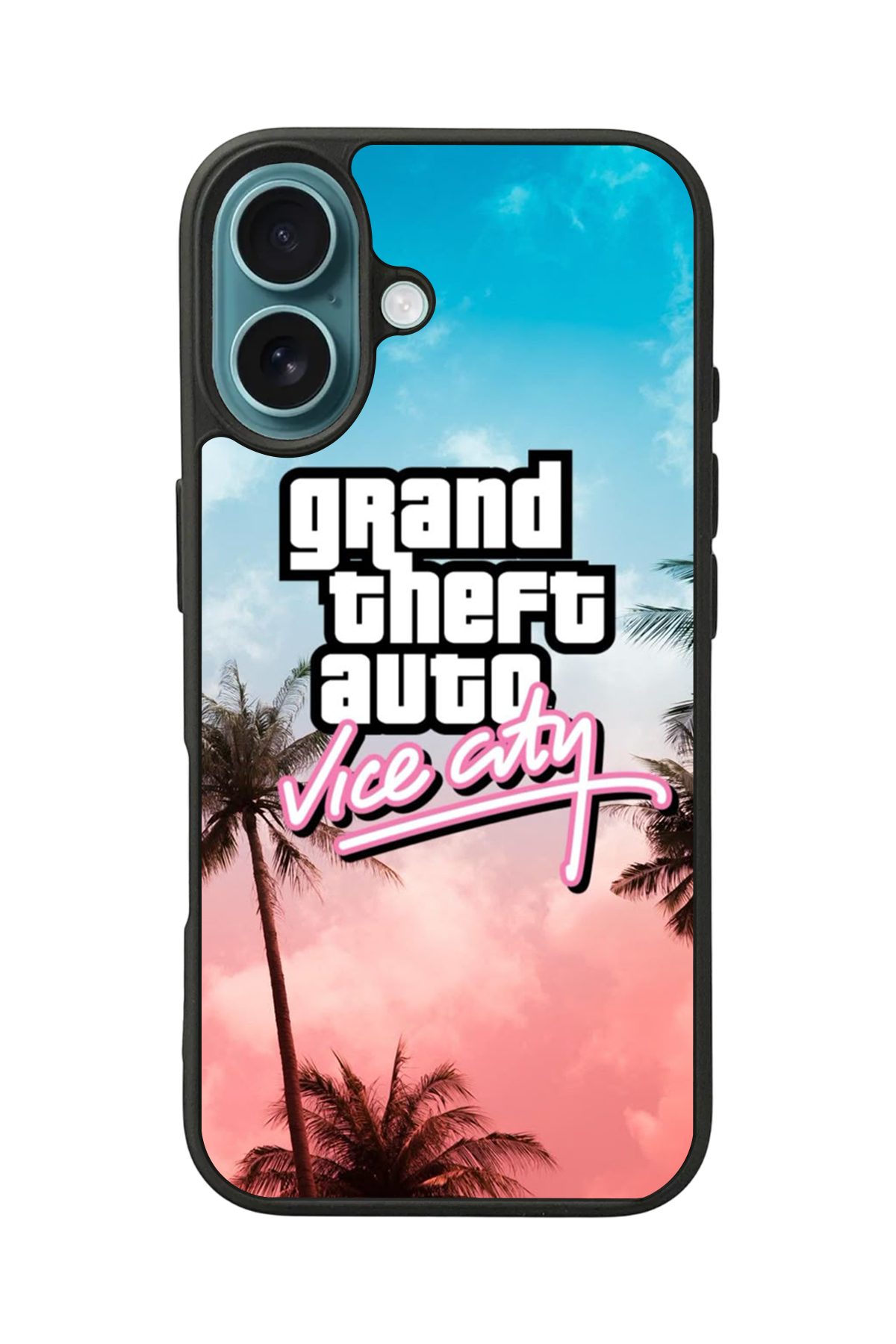 iPhone 16 Plus Uyumlu GTA Tasarımlı Glossy Premium Kılıf