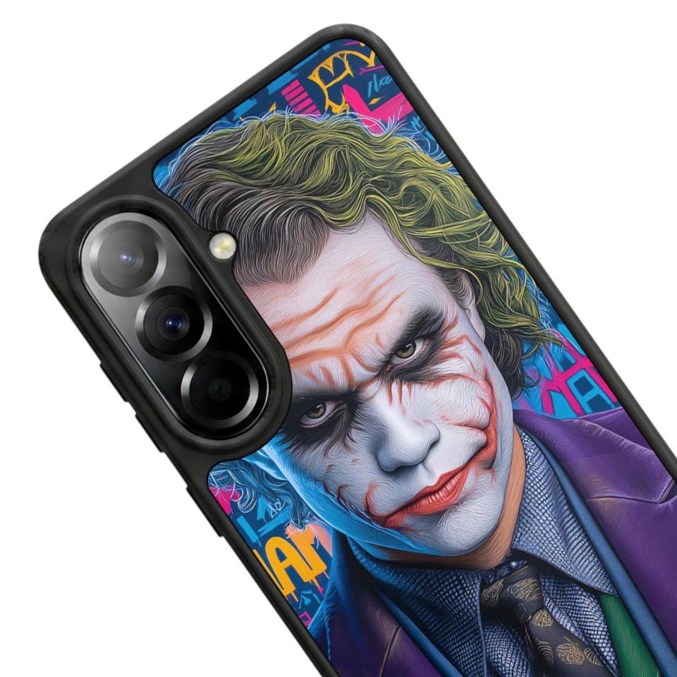 Samsung Galaxy A37 Uyumlu Joker Tasarımlı Glossy Premium Kılıf