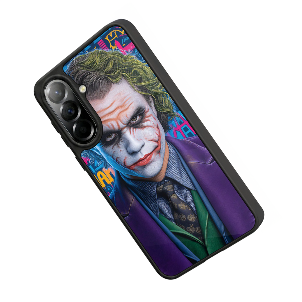 Samsung Galaxy A37 Uyumlu Joker Tasarımlı Glossy Premium Kılıf
