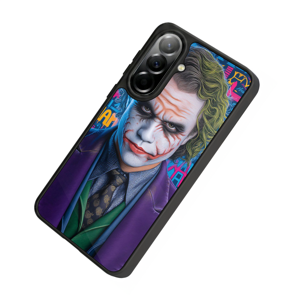Samsung Galaxy A37 Uyumlu Joker Tasarımlı Glossy Premium Kılıf