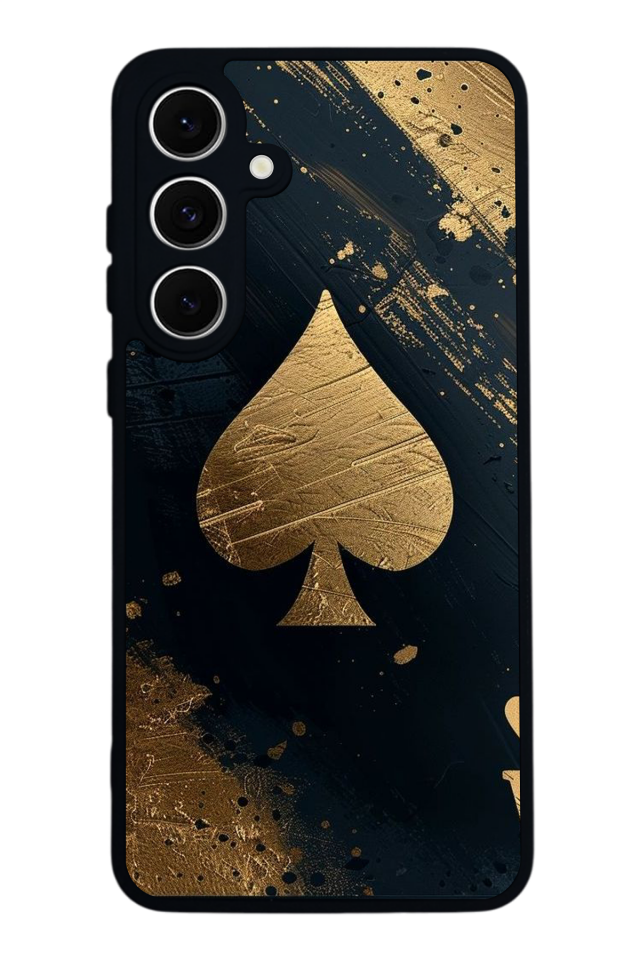 Samsung Galaxy S24 FE Uyumlu Kart Tasarımlı Glossy Premium Kılıf