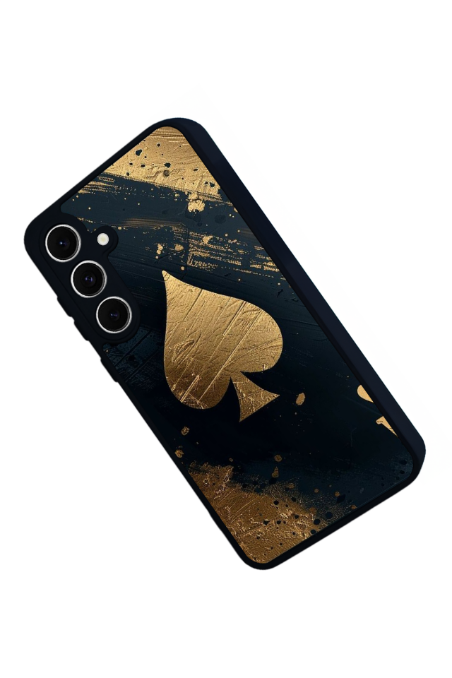 Samsung Galaxy S24 FE Uyumlu Kart Tasarımlı Glossy Premium Kılıf