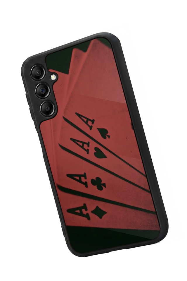 Samsung Galaxy A14 Uyumlu Kart Tasarımlı Glossy Premium Kılıf