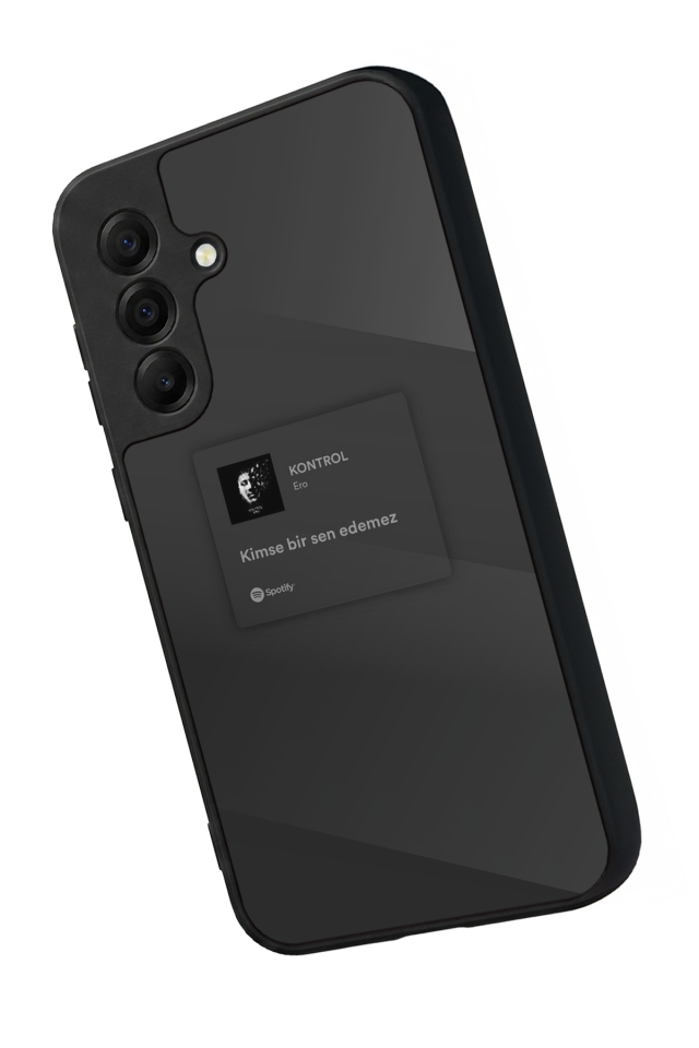 Samsung Galaxy A17 Uyumlu Sarki Sozleri Tasarımlı Glossy Premium Kılıf