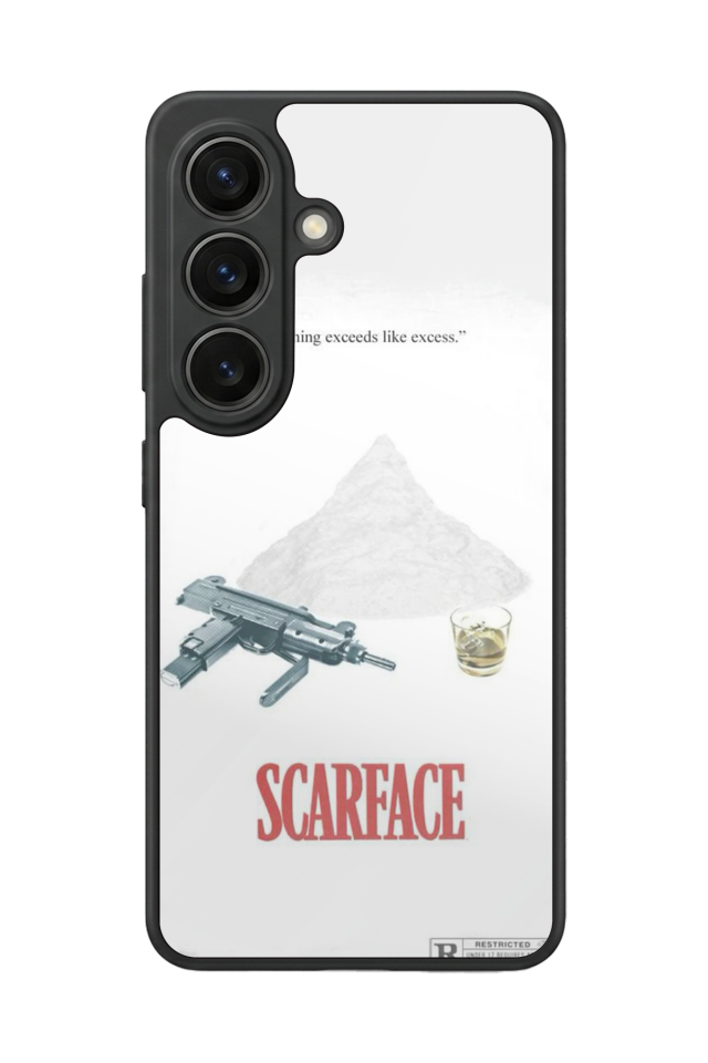 Samsung Galaxy S26 Uyumlu Scarface Tasarımlı Glossy Premium Kılıf