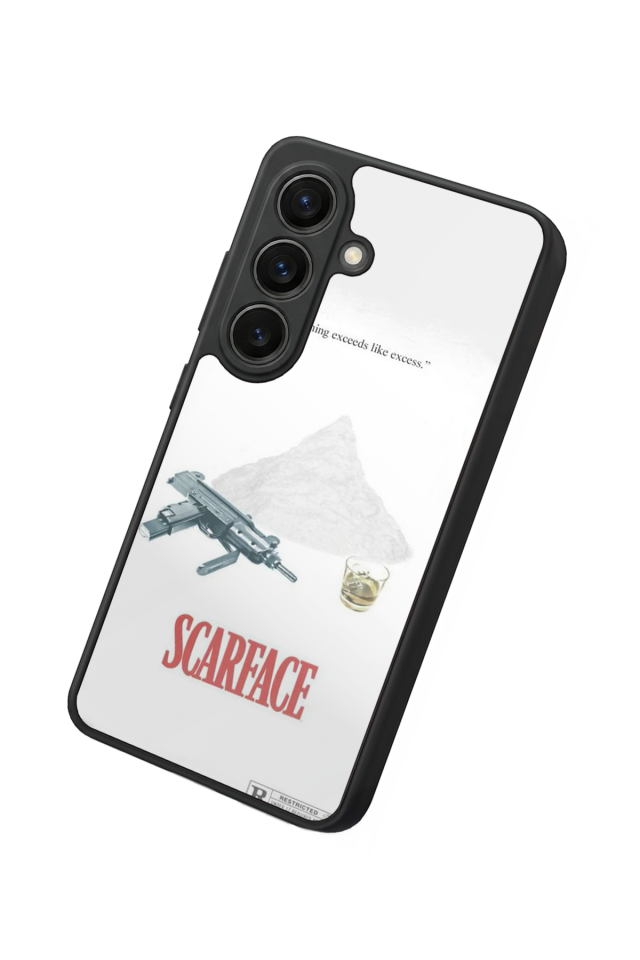 Samsung Galaxy S26 Uyumlu Scarface Tasarımlı Glossy Premium Kılıf