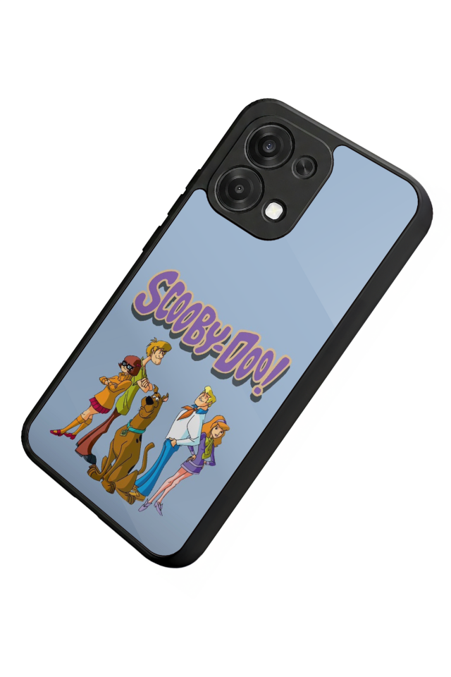 Oppo A6 Pro Uyumlu Scooby Doo Tasarımlı Glossy Premium Kılıf