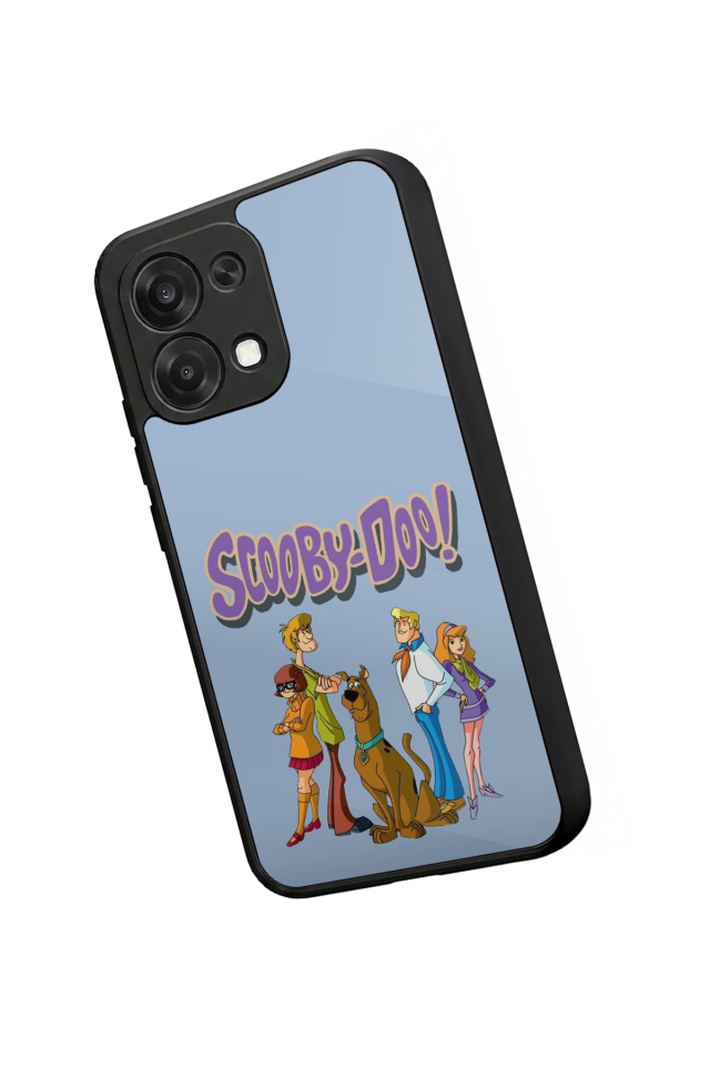 Oppo A6 Pro Uyumlu Scooby Doo Tasarımlı Glossy Premium Kılıf