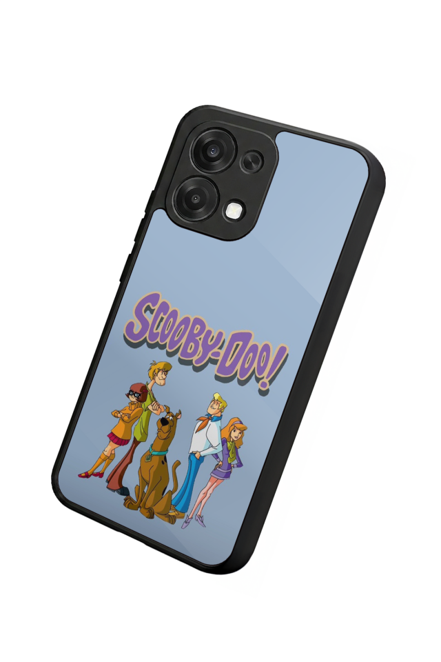Oppo A6 Pro Uyumlu Scooby Doo Tasarımlı Glossy Premium Kılıf