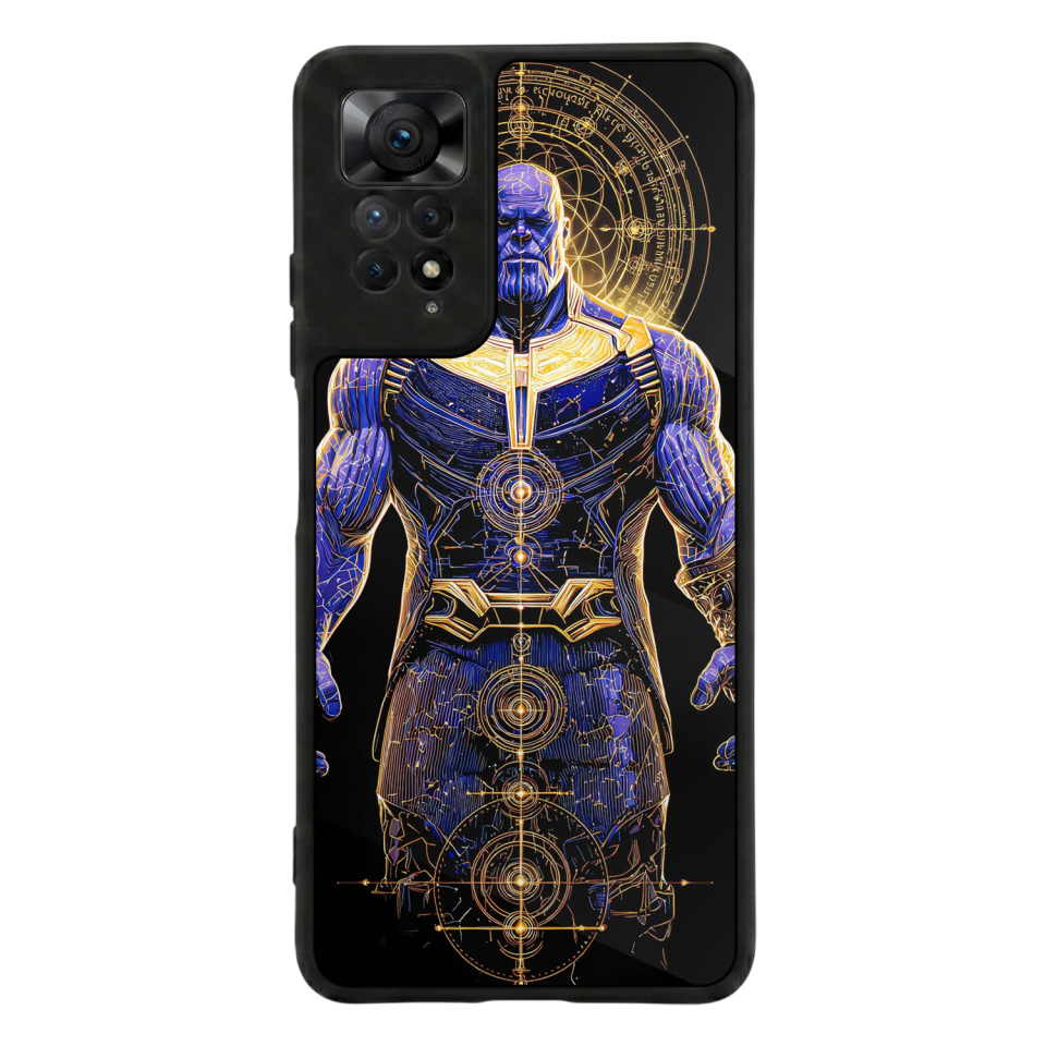 Xiaomi Redmi Note 12 Pro Uyumlu Retro Flame Patterns Tasarımlı Glossy Premium Kılıf