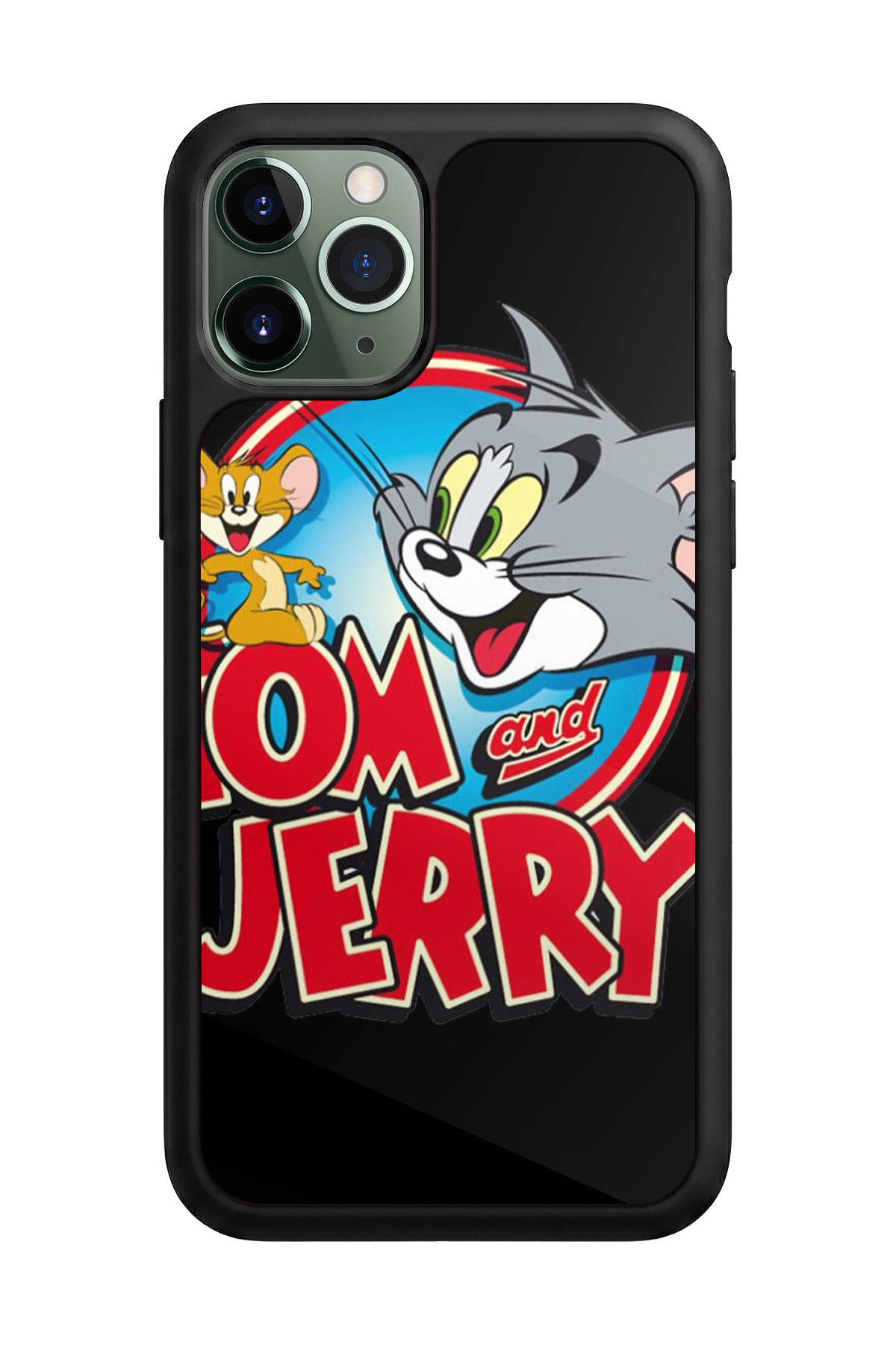 iPhone 11 Pro Uyumlu Tom And Jerry Tasarımlı Glossy Premium Kılıf