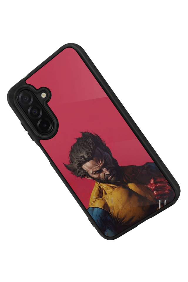 Samsung Galaxy A56 Uyumlu Wolverine Tasarımlı Glossy Premium Kılıf