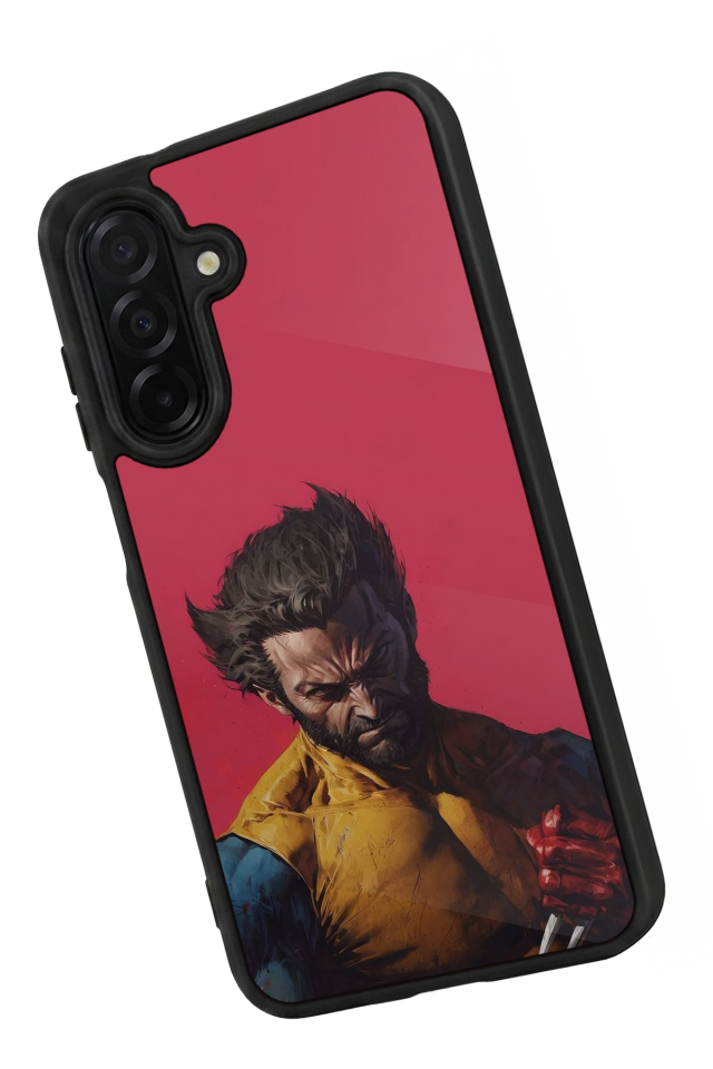Samsung Galaxy A56 Uyumlu Wolverine Tasarımlı Glossy Premium Kılıf
