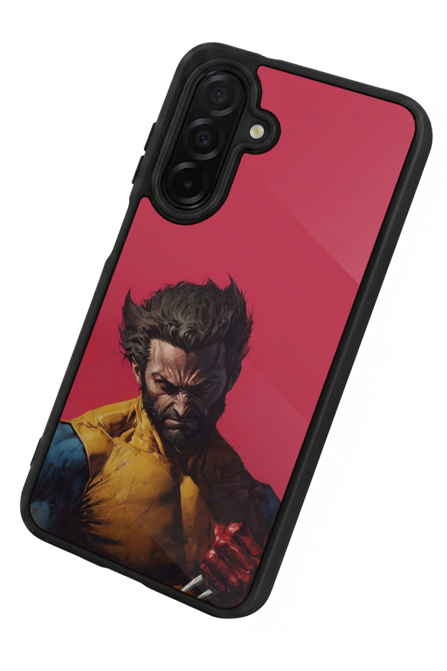 Samsung Galaxy A56 Uyumlu Wolverine Tasarımlı Glossy Premium Kılıf