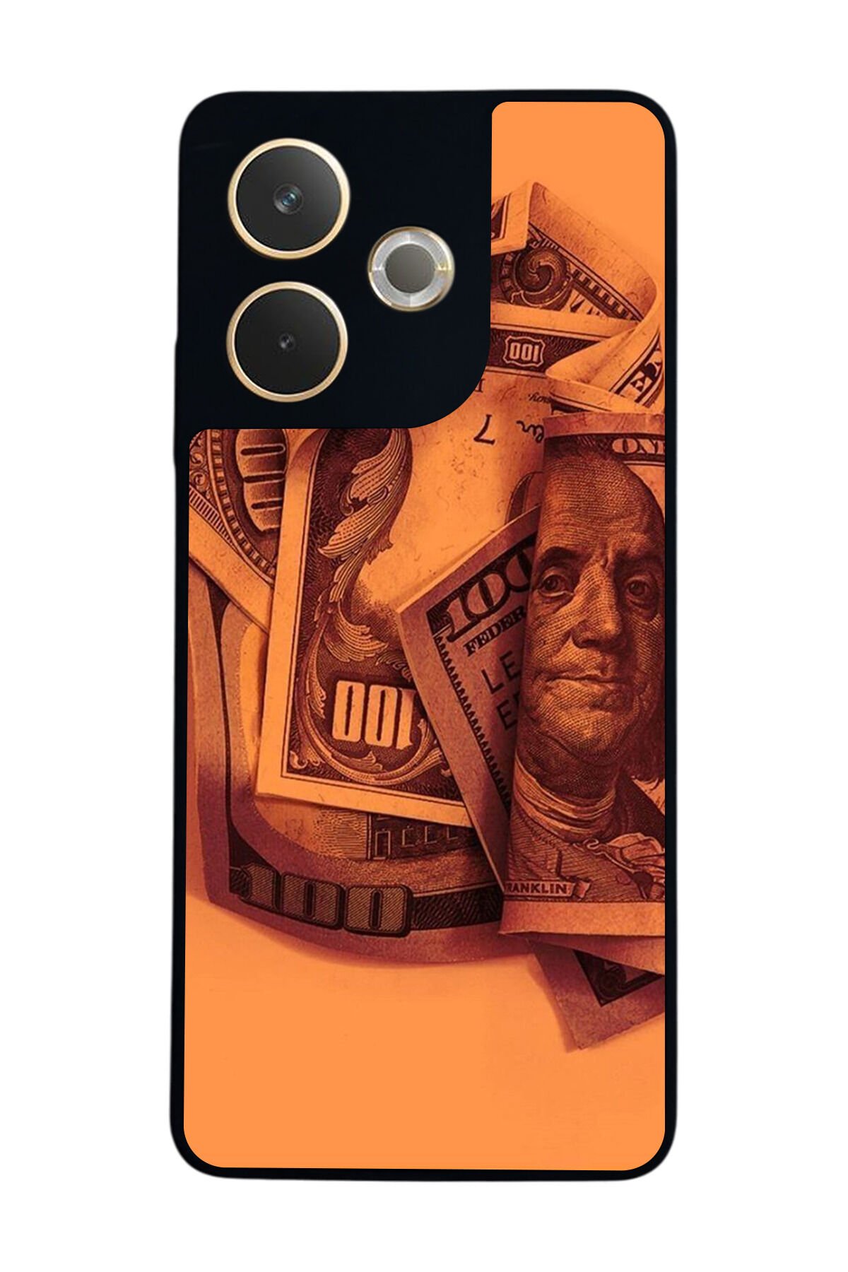 Oppo A5 Pro Uyumlu Money Para Tasarımlı Glossy Premium Kılıf