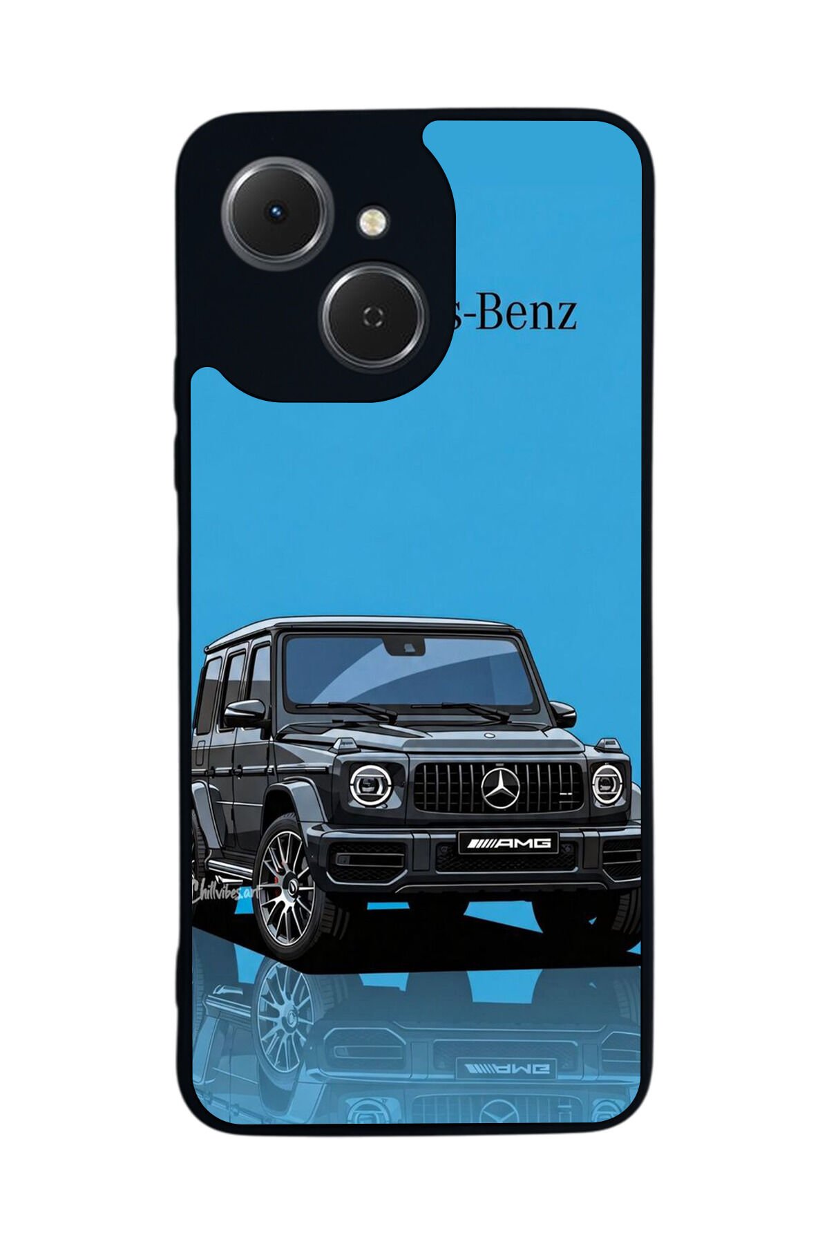 Tecno Spark 40C Uyumlu Mercedes Tasarımlı Glossy Premium Kılıf