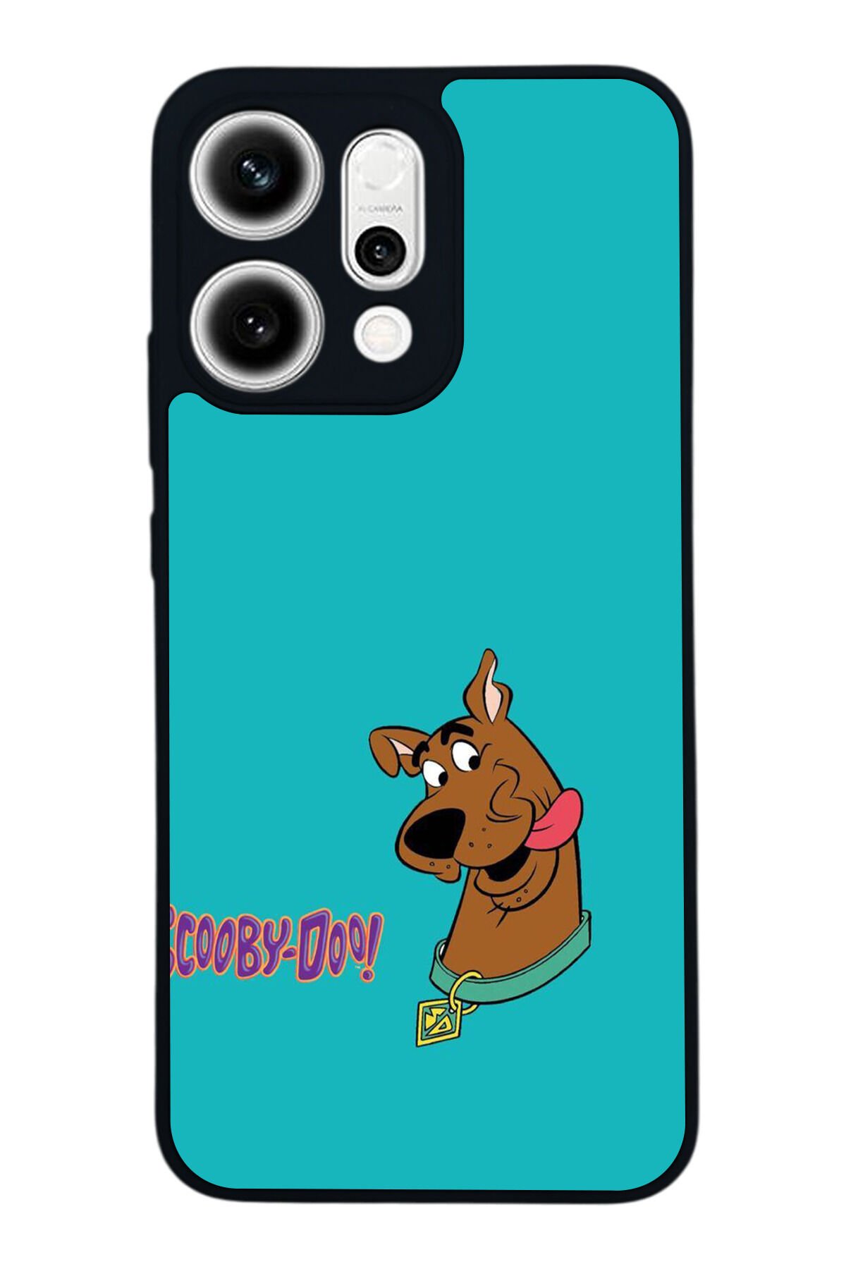 Oppo Reno 14 Uyumlu Scooby Doo Tasarımlı Glossy Premium Kılıf
