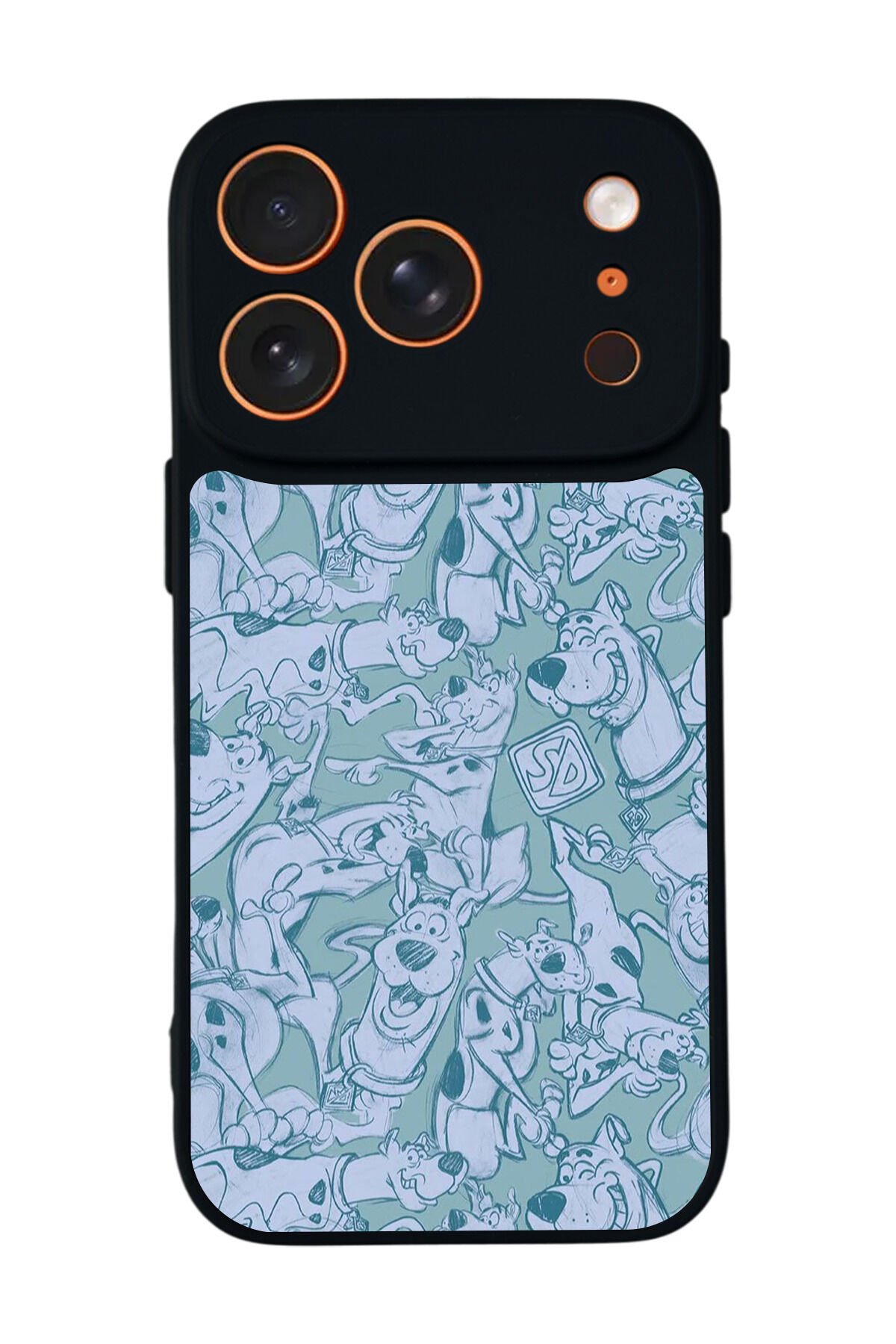 iPhone 17 Pro Uyumlu Scooby Doo Tasarımlı Glossy Premium Kılıf